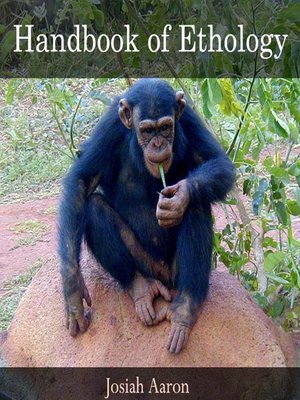 cover image of Handbook of Ethology